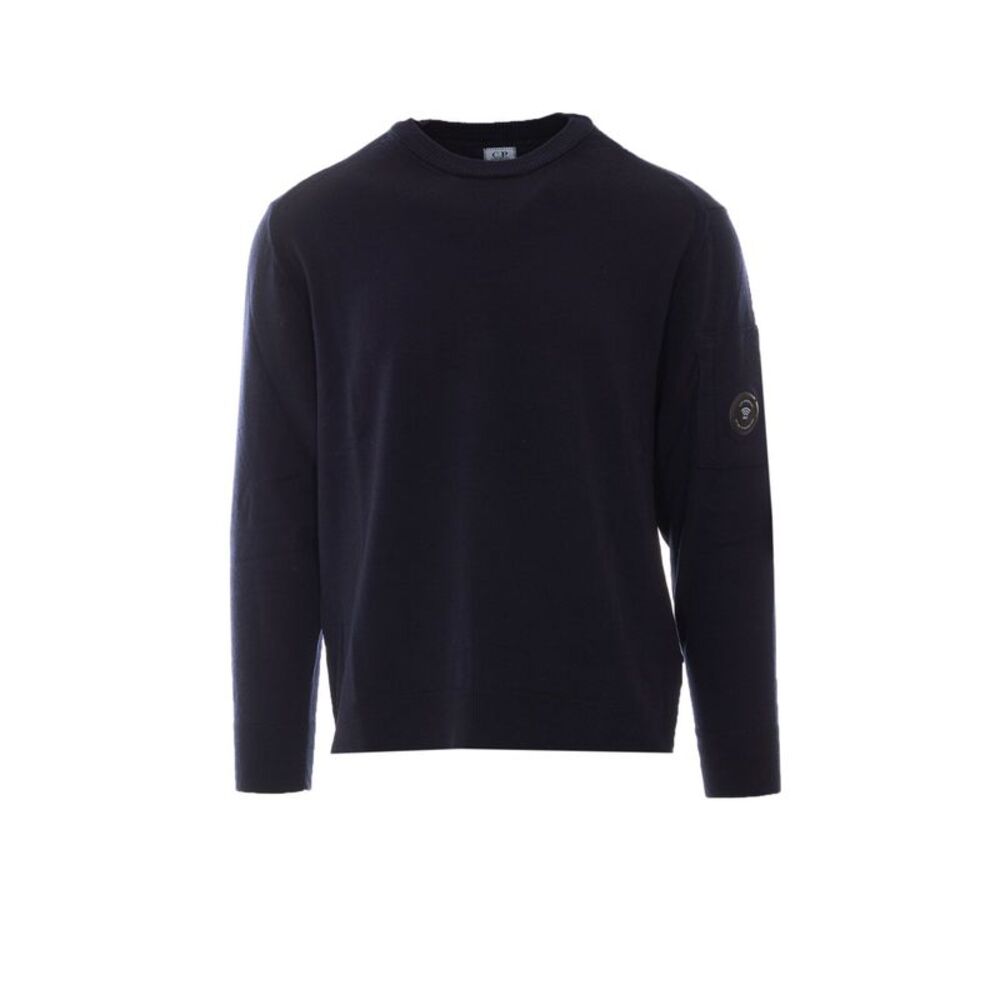 C.P. Company Men Lens Extrafine Merino Wool Sweater
